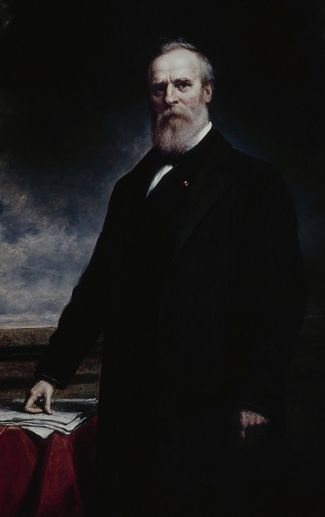 Delaware - Rutherford B Hayeselected the 19th President of the United States during the Reconstruction era that followed the Civil War. Prior to his career in national politics, he served as a city solicitor in Cincinnati before joining the Union Army. Hayes was born in Delaware, Ohio in 1822